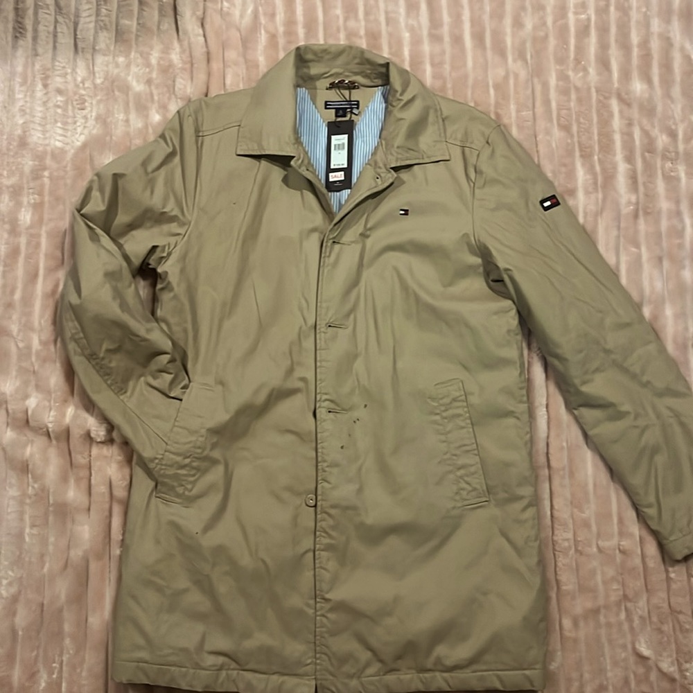 Tommy Hilfiger trenchcoat size 16